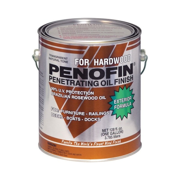 Penofin Transparent Hardwood Oil-Based Stain 1 gal F1XHWGA - main